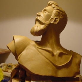 escultura - busto de Antnio Variaes