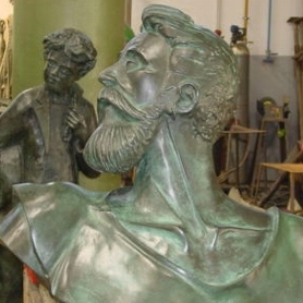 escultura - busto de Antnio Variaes